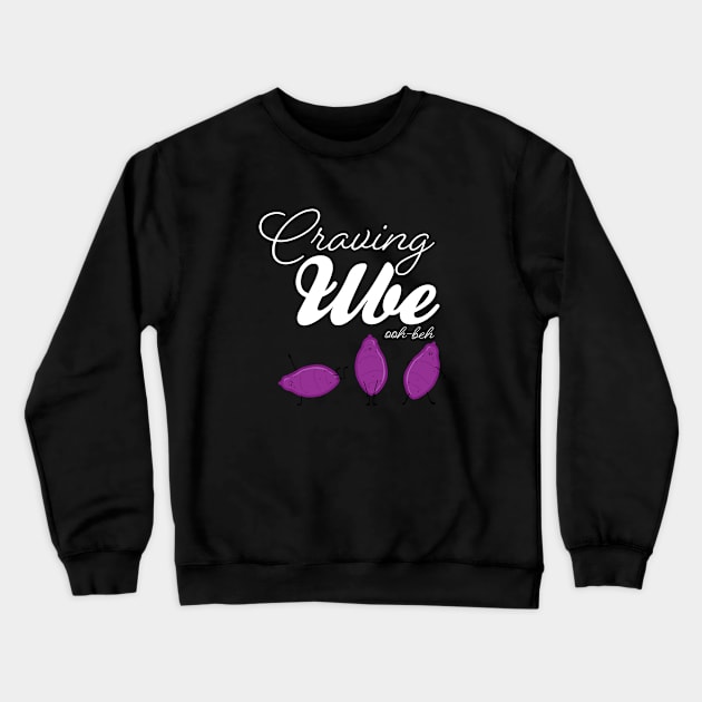 Craving Ube Crewneck Sweatshirt by Mejanzen